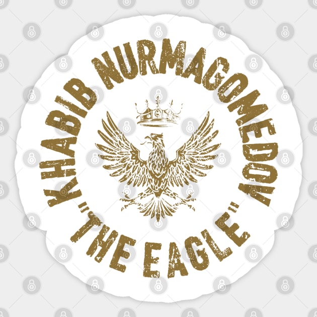 The Eagle Khabib Nurmagomedov (Champion Variant) Sticker by seren.sancler